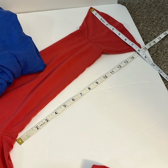 Set of 2 Tops Pullover Chico’s bell sleeve & Talbots cap sleeve Womens M - Picture 10 of 11